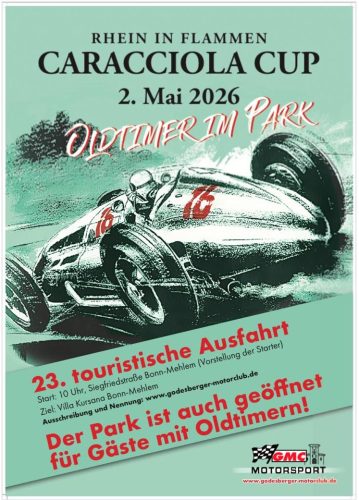 GMC Caracciola Cup 2026 Plakat